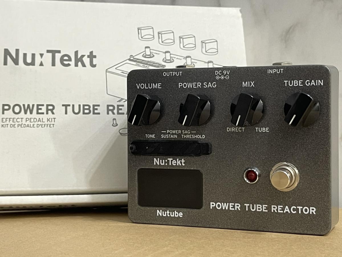 Nutube POWER TUBE REACTOR ギターエフェクター Nutube POWER TUBE REACTOR ギターエフェクター TR-S - EFFECT PEDAL