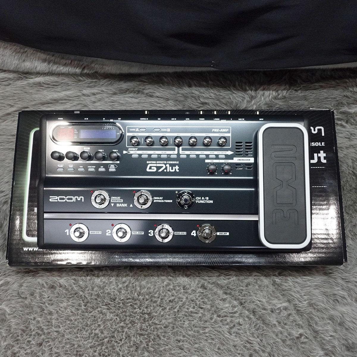 ZOOM G7.1ut ケース付き 真空管搭載 ズーム マルチエフェクター ZOOM G7.1ut <ズーム>｜平野楽器 ロッキン オンラインストア