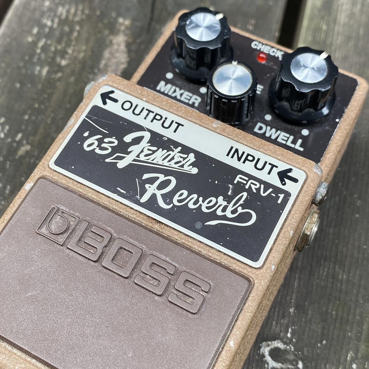 BOSS '63 Fender Reverb FRV-1 ボス エフェクター BOSS FRV-1 63 Fender Reverb <ボス>｜平野楽器 ロッキン オンラインストア