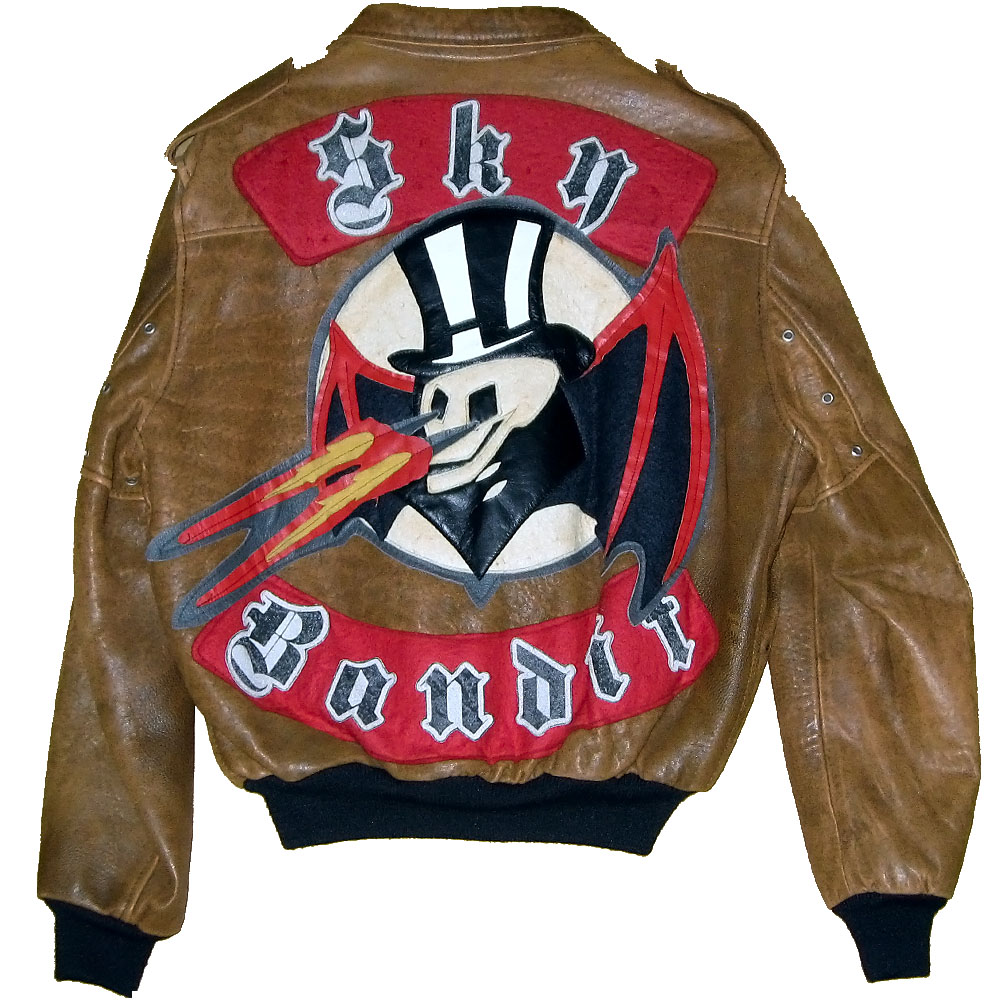 JOHNSONS・LA ROCKA! VINTAGE Flying Jacket SKY BANDIT ラロッカ