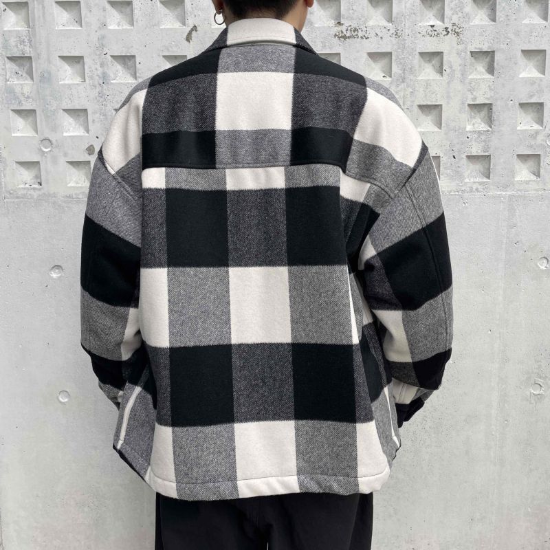 COOTIE Buffalo Check Wool Zip Up CPO Jacket CTE-23A214 公式通販