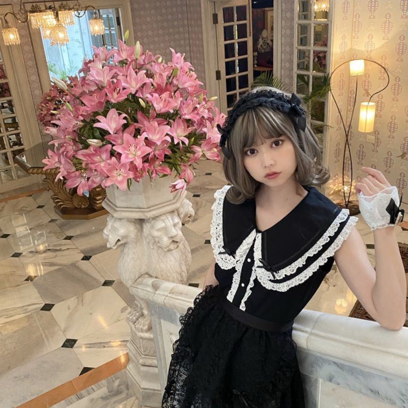 lace headdress（レースヘッドドレス） - RoseMarie seoir