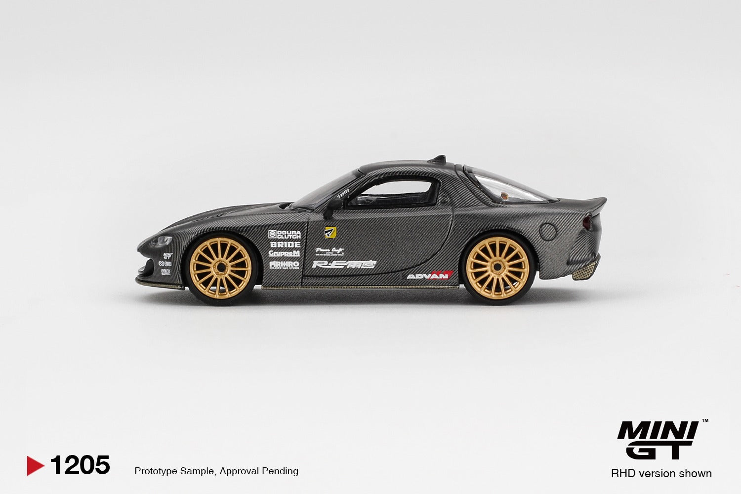 MINIGT 1/64 Mazda RX-7 RE-Amemiya Matsukiyo KOKU 3 Rotor NA-7 TAS