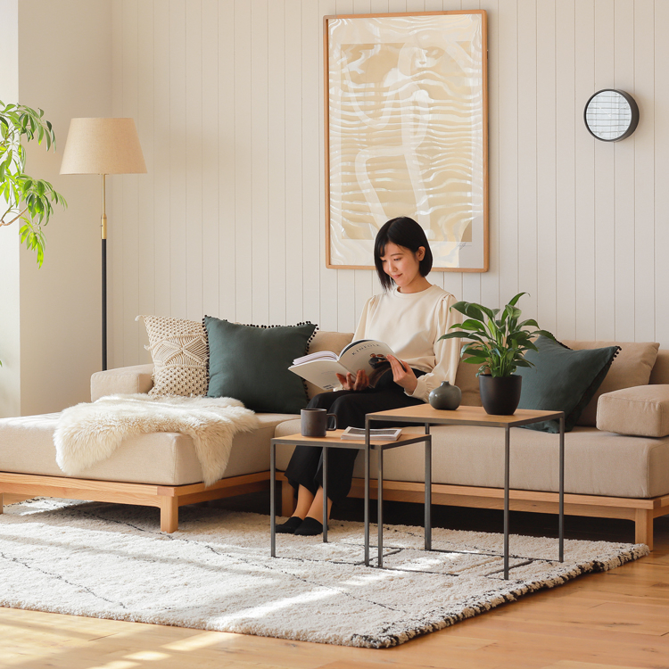 SIEVE rect unit sofa カウチセット Aタイプ ｜家具・インテリア通販