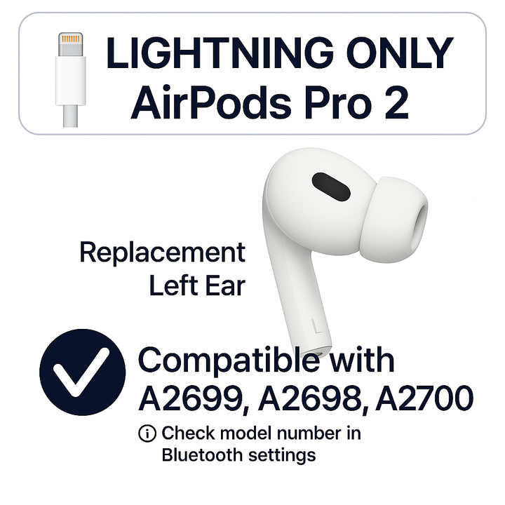 AirPods Pro (2nd Gen) Left Ear Replacement (A2699) | Recell