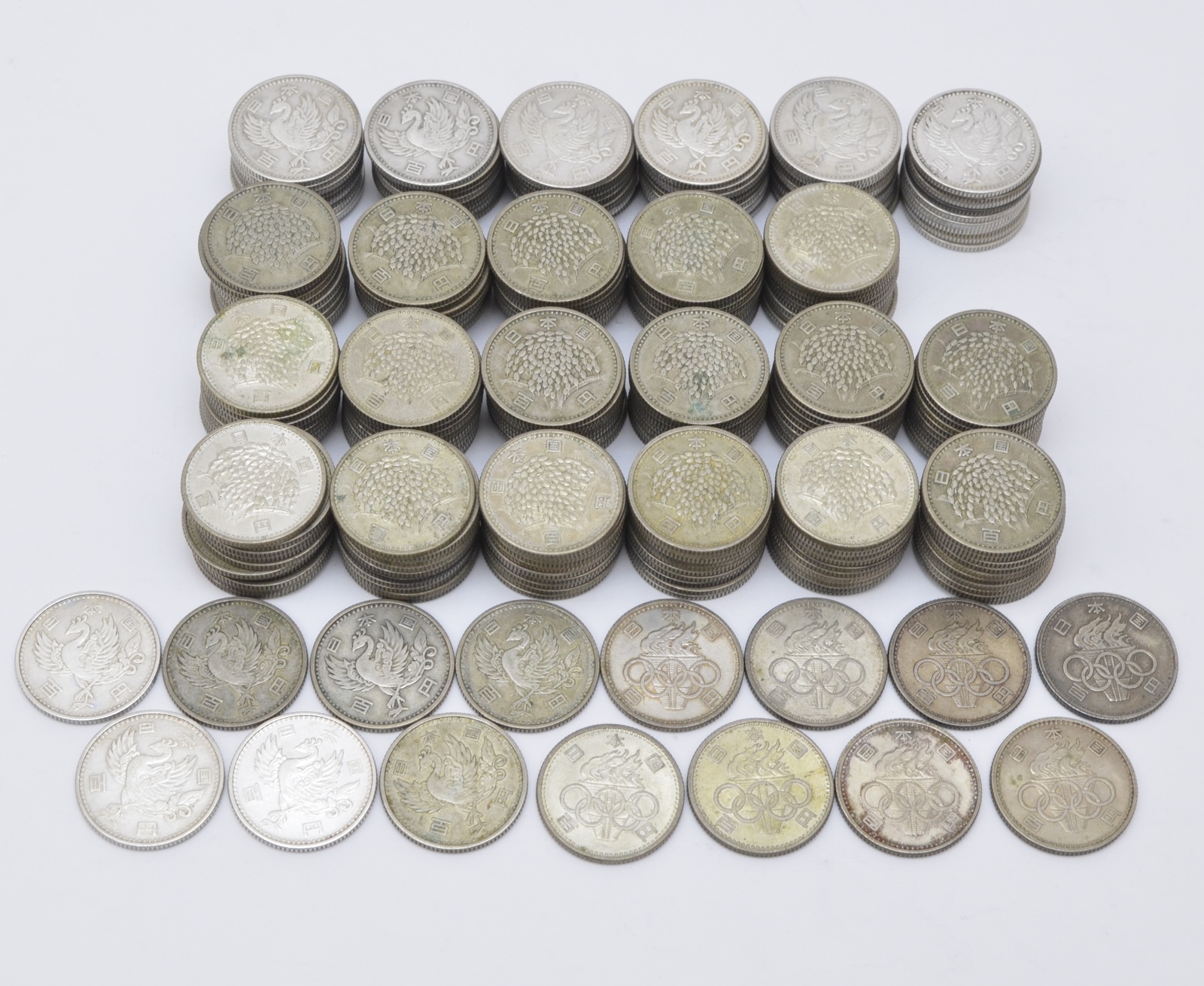 計250枚以上 旧 100円銀貨 稲穂 鳳凰 東京オリンピック買取 しました