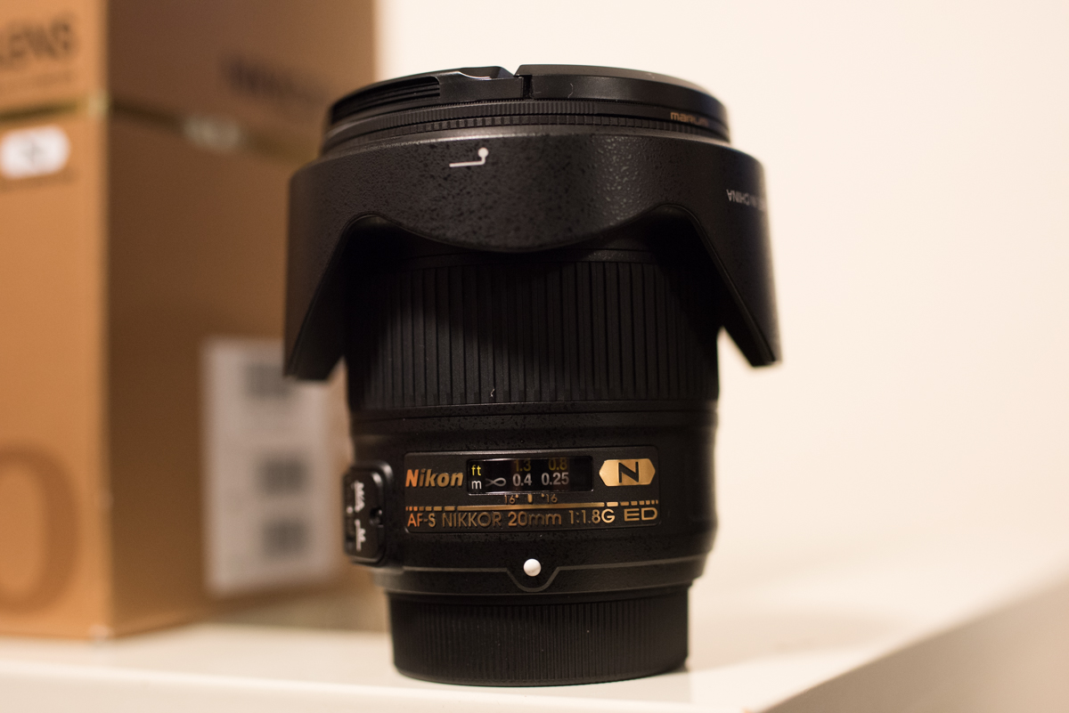 登山カメラ道具】AF-S NIKKOR 20mm f/1.8G EDを購入して使ってみた感想