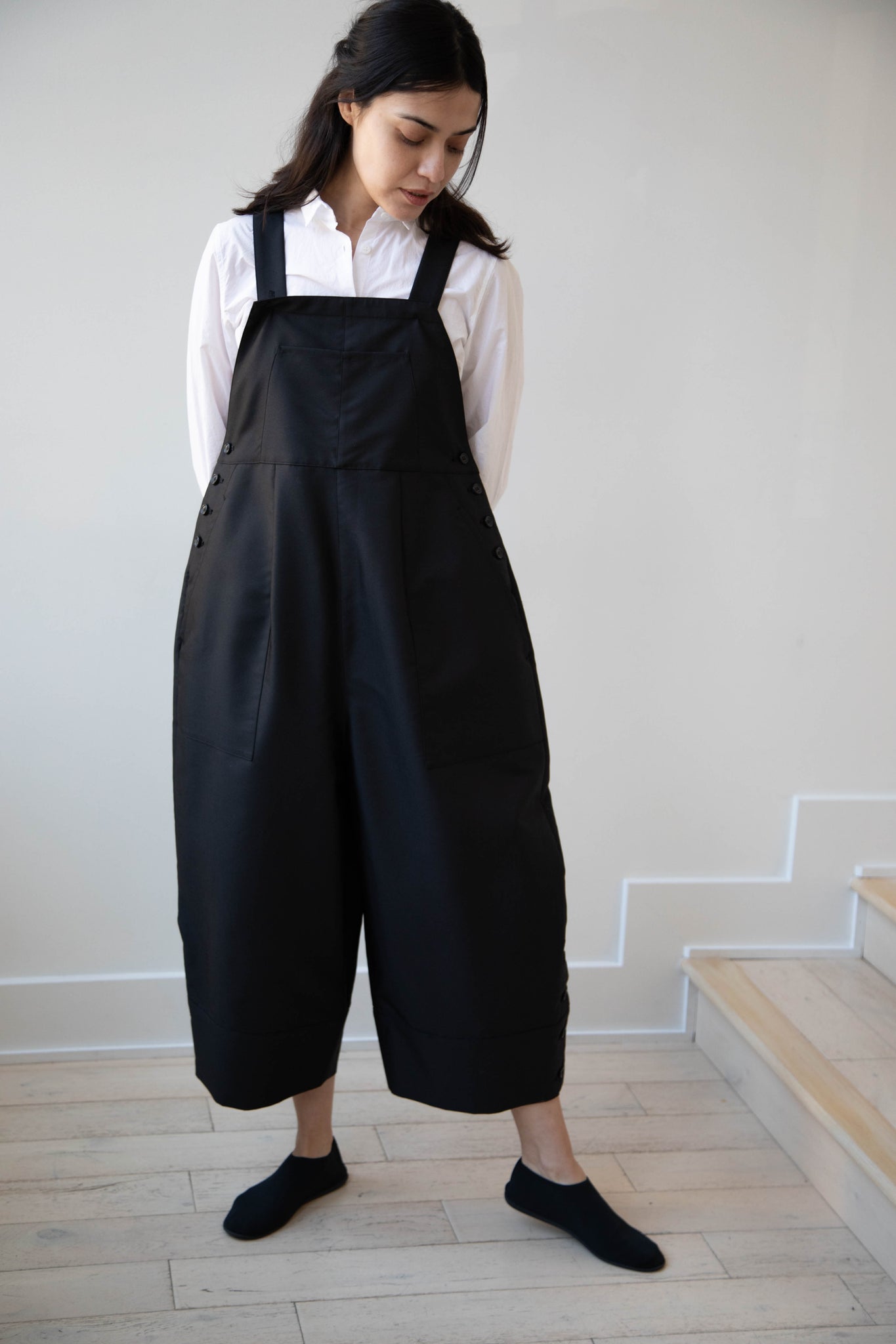 rennes — Tenne Handcrafted Modern | Egg Overalls in Black