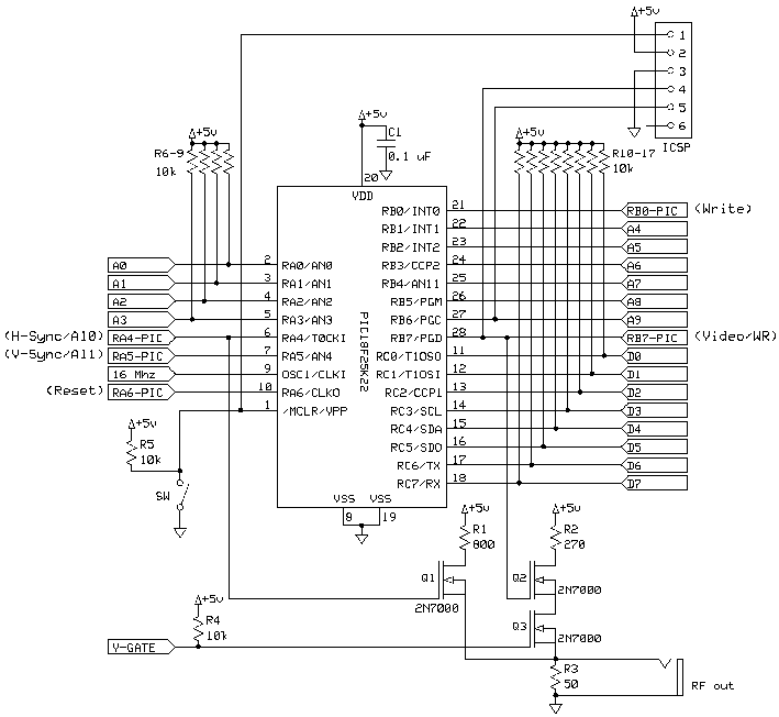 KM-Z80(MZ-80K互換マイコン)回路図編 » 電子ブロック工房