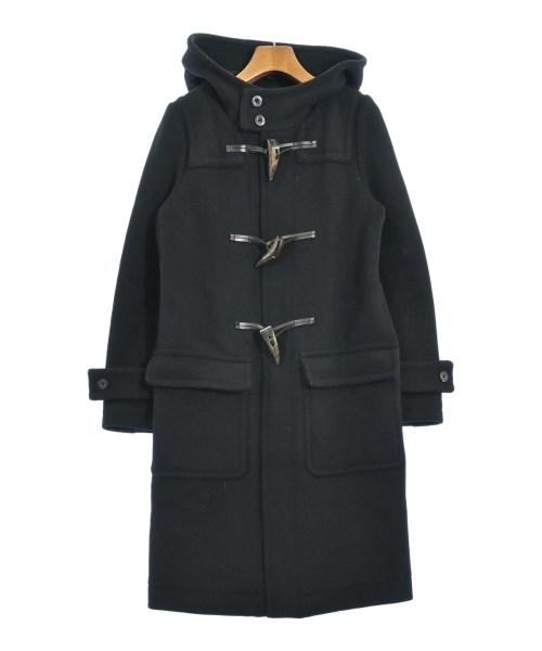 HYKE（ハイク）ダッフルコート 黒 サイズ:1(S位) レディース