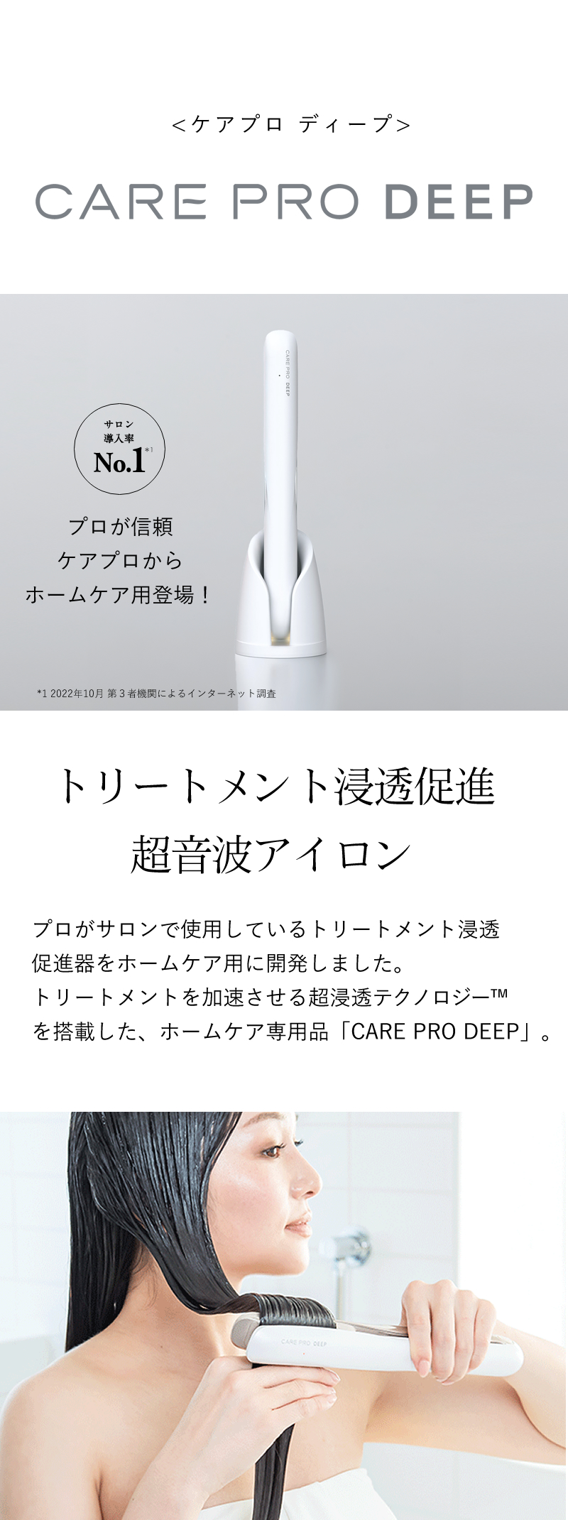 楽天市場】【正規店/送料無料/保証付】ケアプロ ディープ 超音波