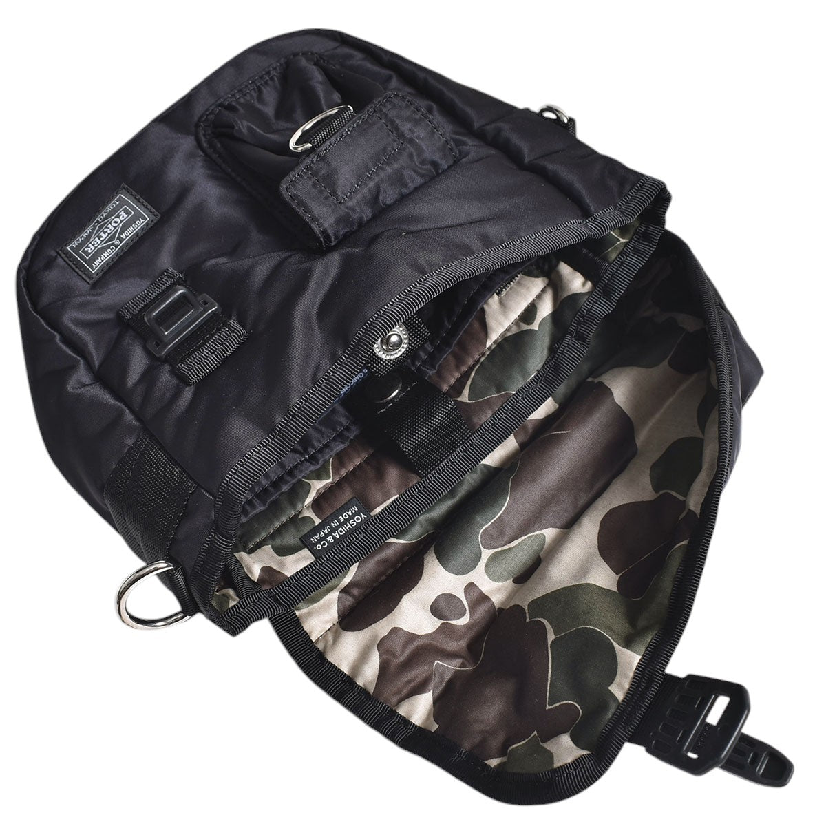 COMME des GARCONS HOMME]PORTER BAG/BLACK(HO-K202-051) – R&Co.