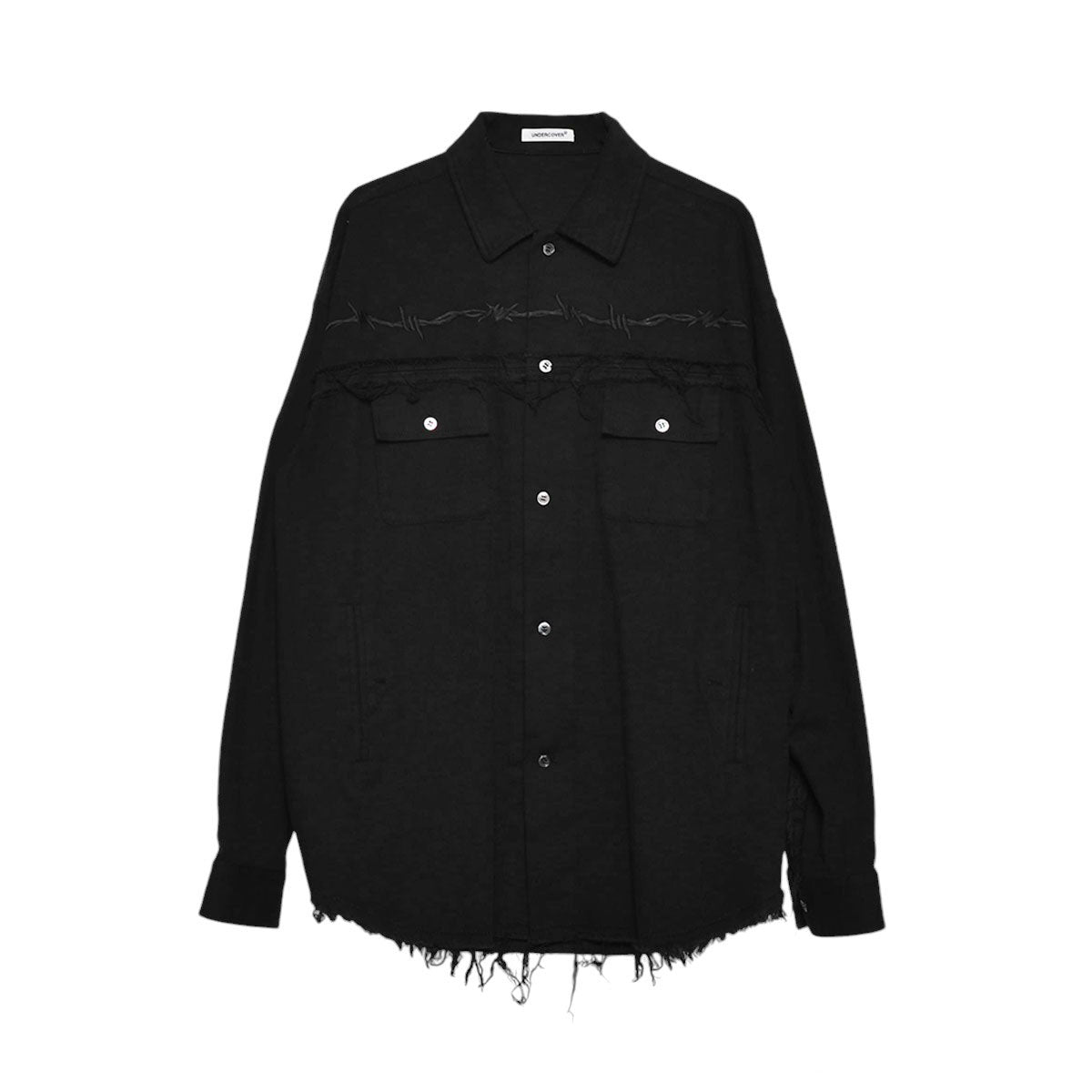 undercover 24ss REBELGODS ストライプ 長袖シャツ 【公式通販】
