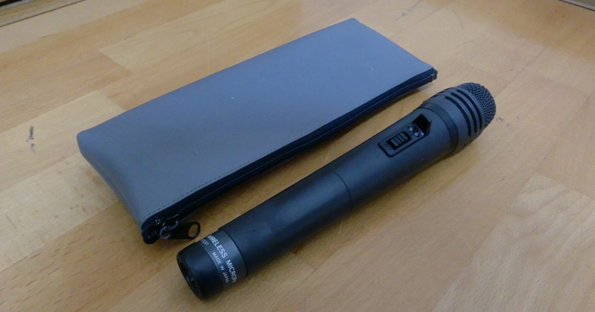 TOA ワイヤレスマイク WM-1200 トーア ハンドマイク マイクロフォン 800MHz