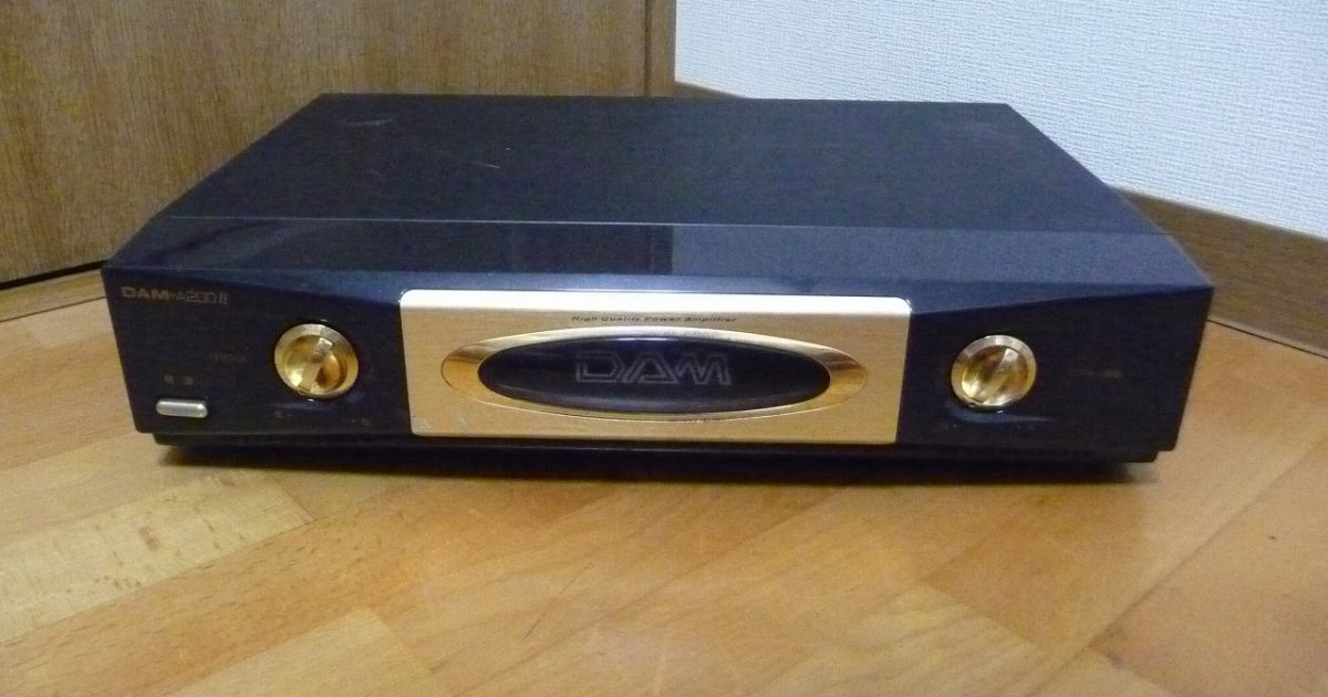 パワーアンプ 第一興商 DAM-A200II DAIICHIKOSHO カラオケ Premier DAM