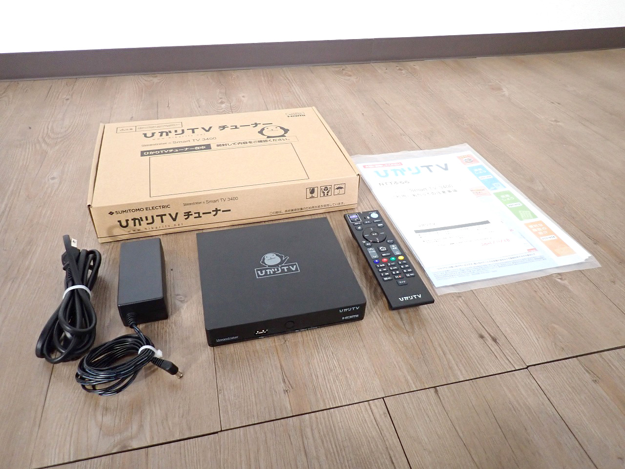 チューナー Smart TV StreamCruiser ST-3400 スマートテレビ ひかりTV