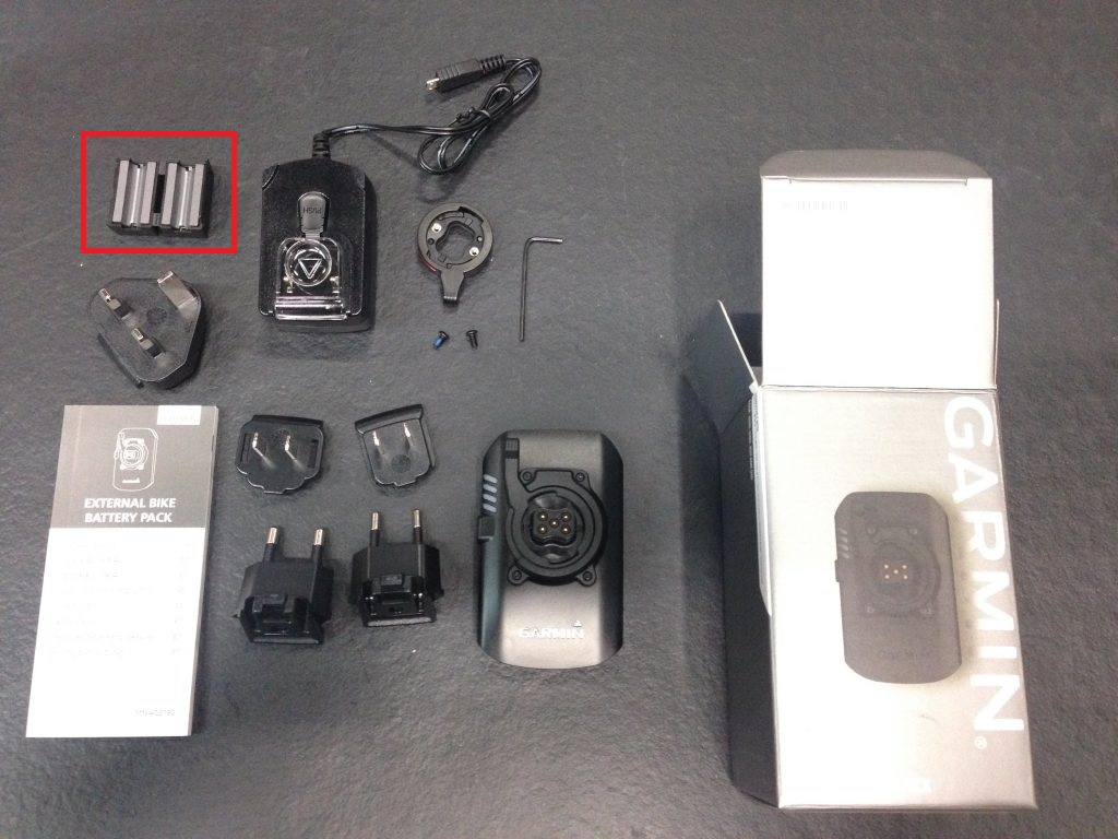 ガーミン エッジ 拡張バッテリーを取り付けるときの注意点 1000/820