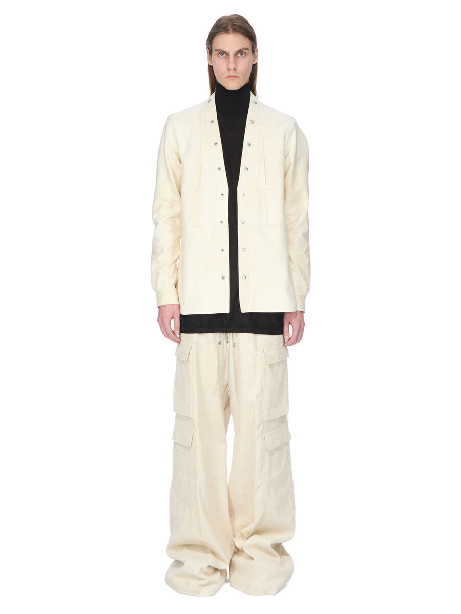 LARRY FOGPOCKET SHIRT| RICK OWENS