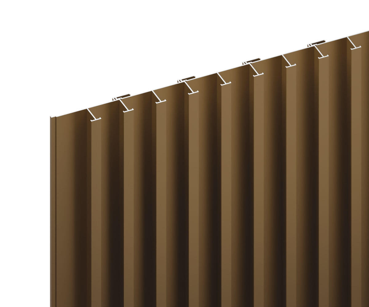 高さ38mmタイプ くしT型 | スパンドレル | 内外装建材 | 理研軽金属