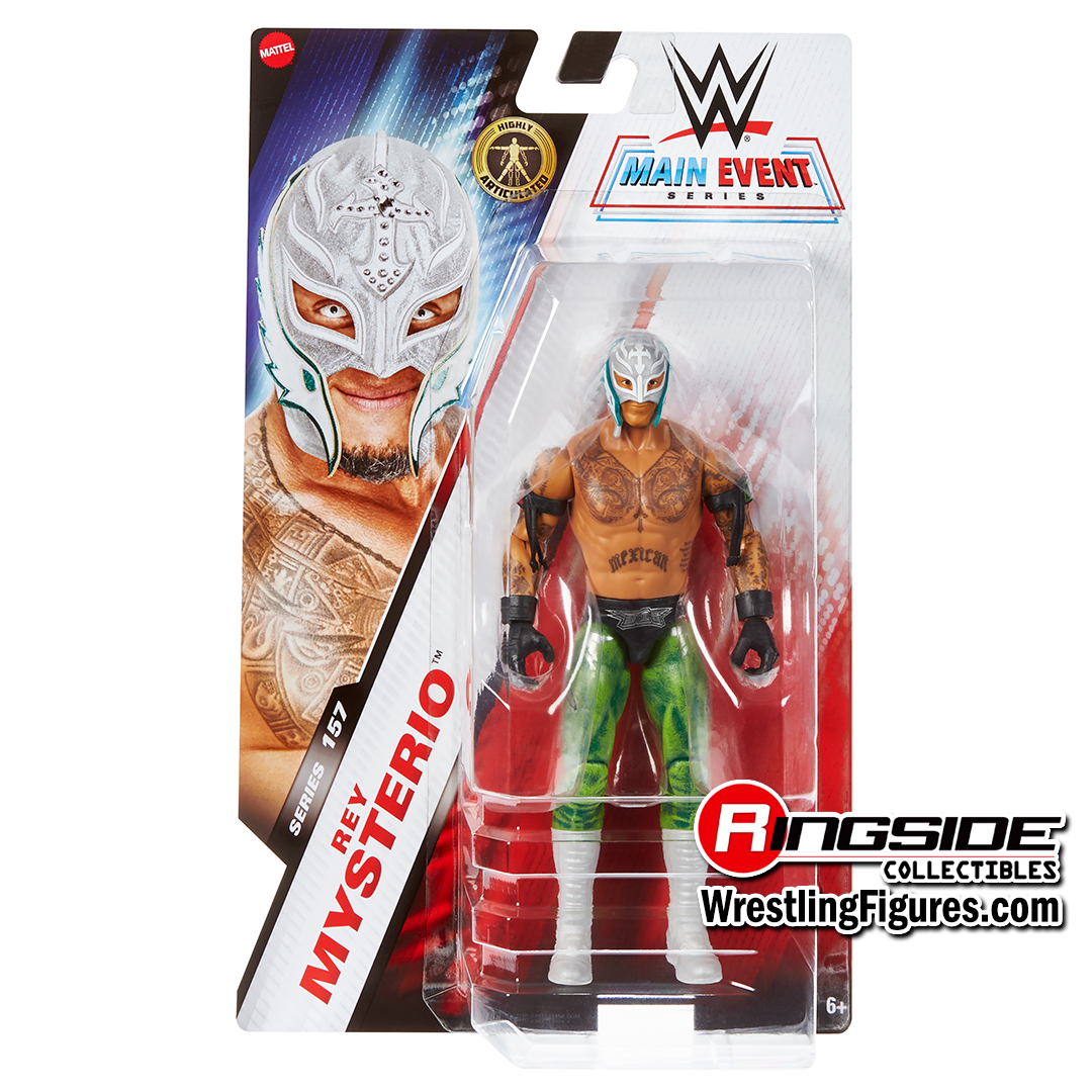 Rey Mysterio - WWE Main Event 157 Toy Wrestling Action Figure by