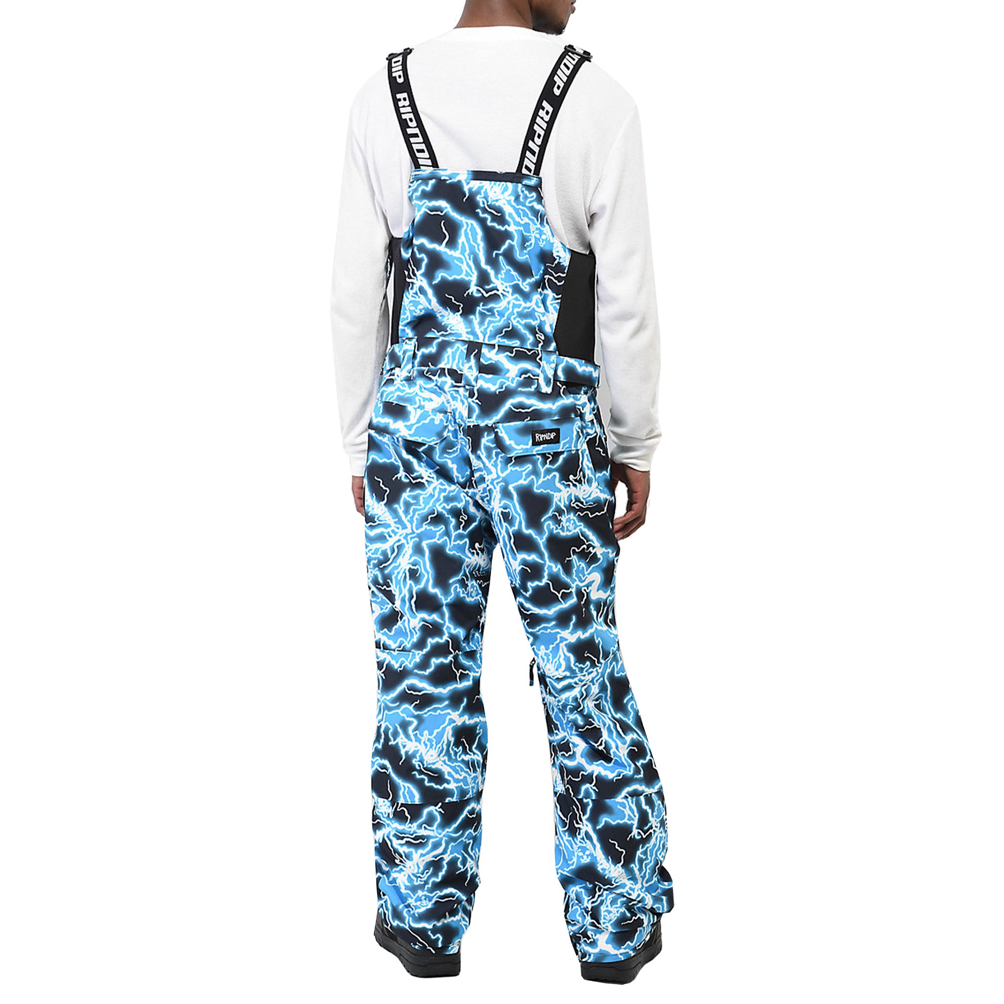 Nikola Snowboard Bib Pants (Black / Blue) – RIPNDIP