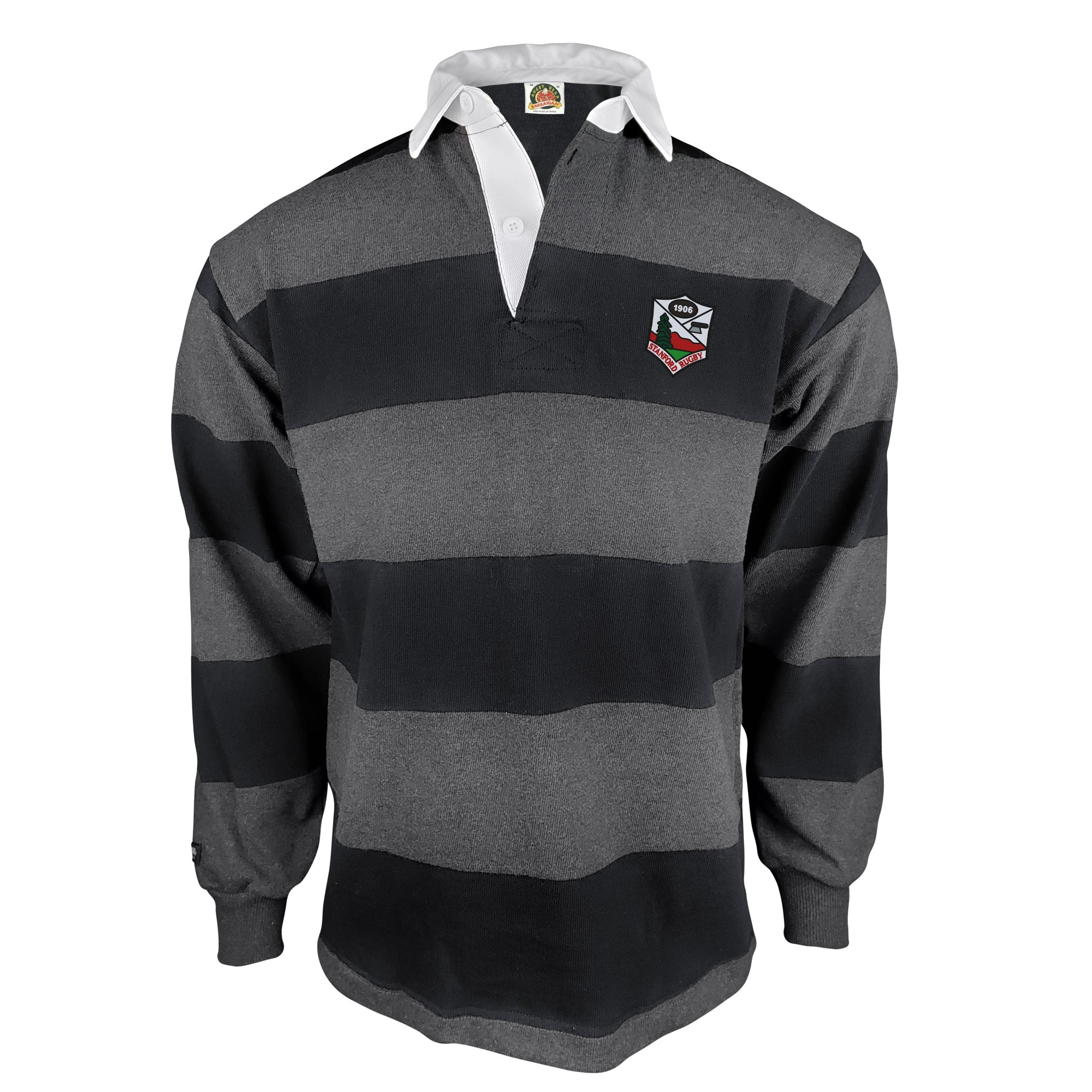 Stanford Rugby Traditional 4 Inch Stripe Rugby Jersey - Rugby Imports