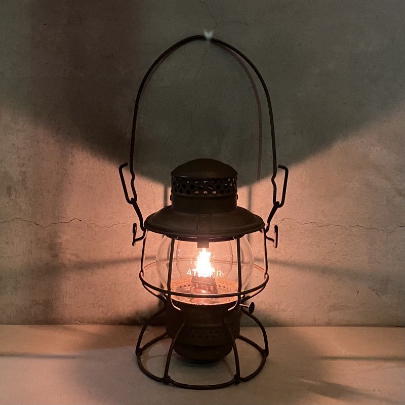 VINTAGE ANTIQUE ADLAKE KERO RAILROAD LANTERN ヴィンテージ