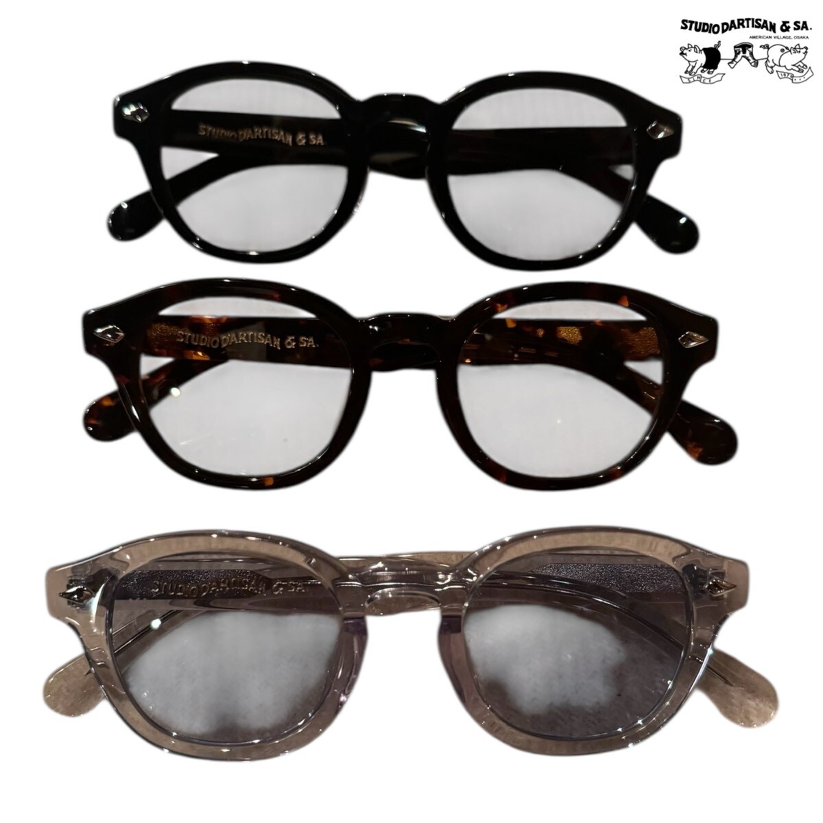 STUDIO D' ARTISAN ステュディオ.ダ.ルチザン 鯖江 サングラス - PHILLIP66