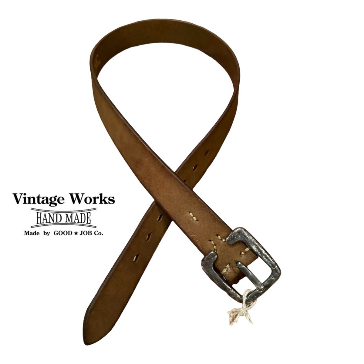 VintageWorks ヴィンテージワークス BELT ベルト KHAKI - PHILLIP66
