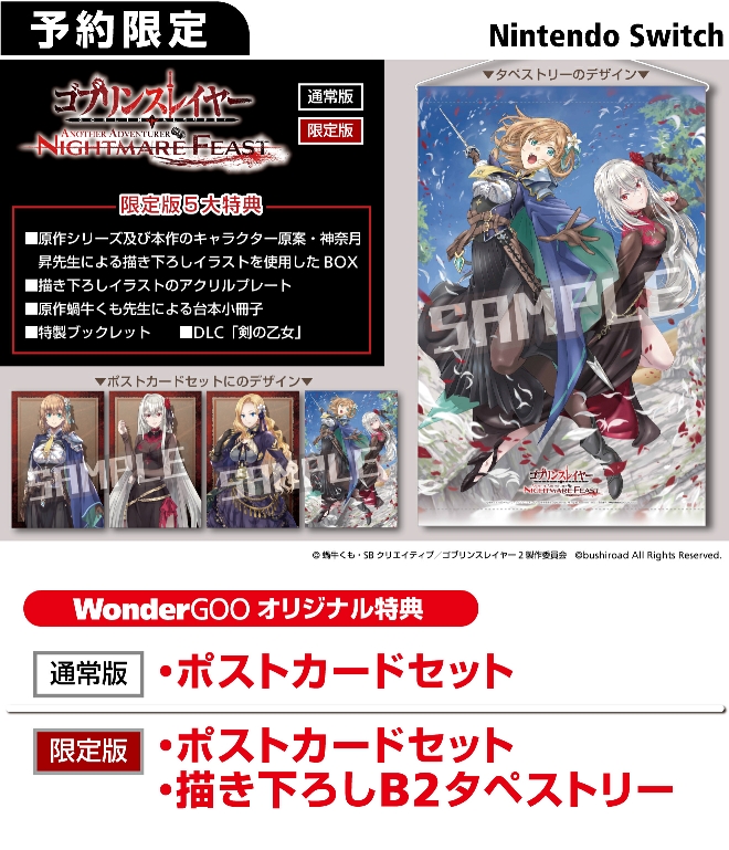 Nintendo Switch ゴブリンスレイヤー -ANOTHER ADVENTURER- NIGHTMARE
