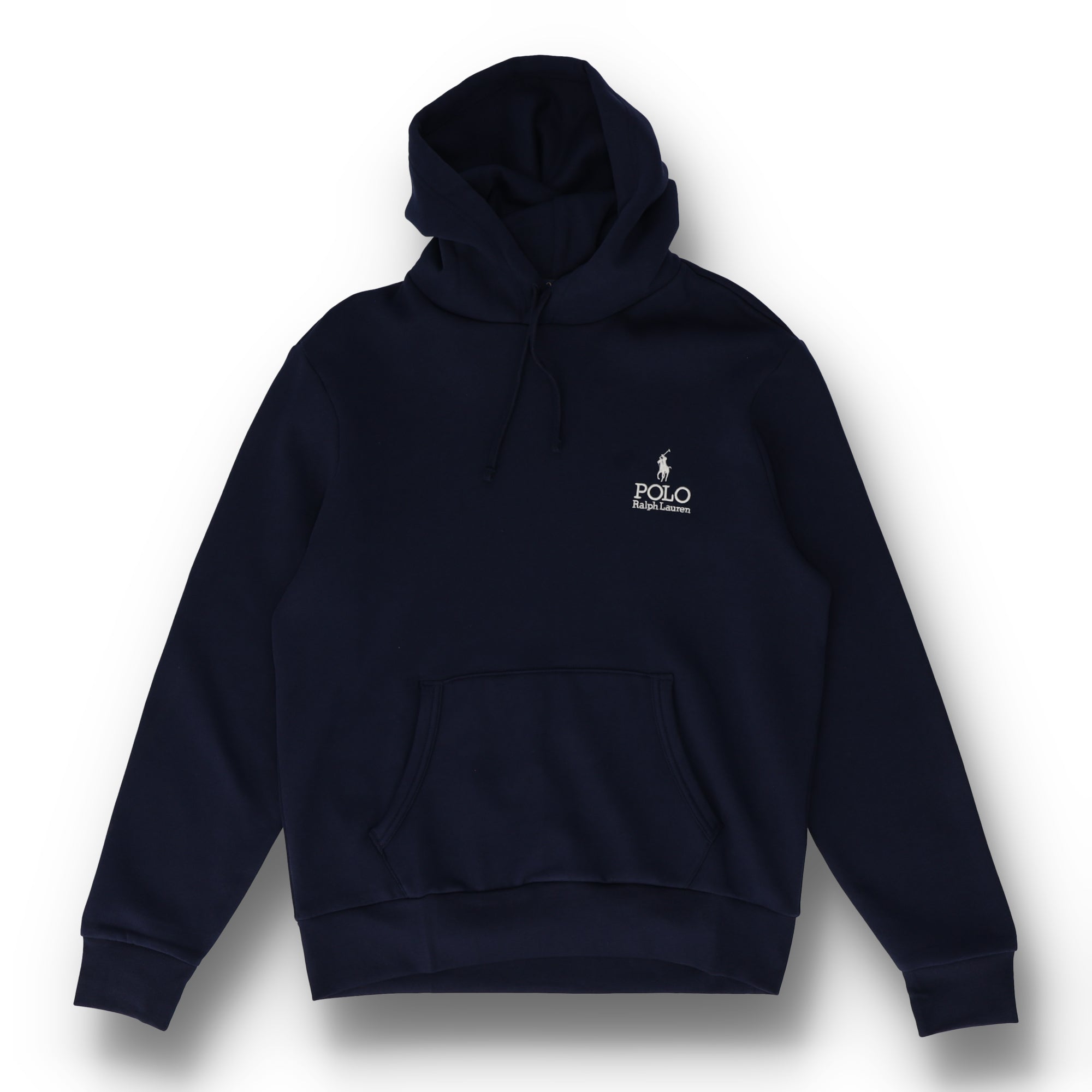 Logo Fleece Navy Pullover Hoodie – WOODstack