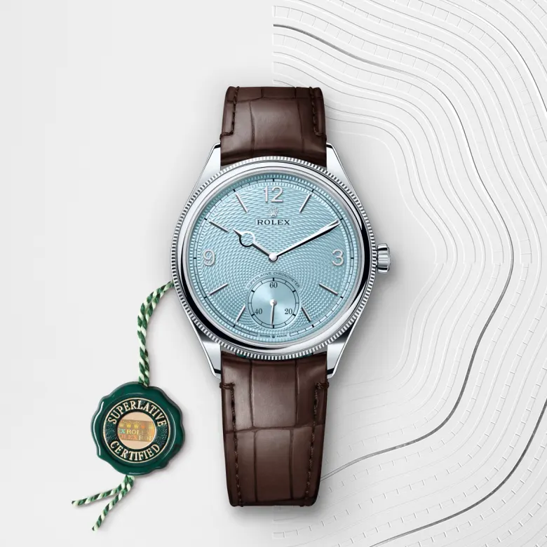 Rolex 1908 Matt brown alligator leather, M52506-0002