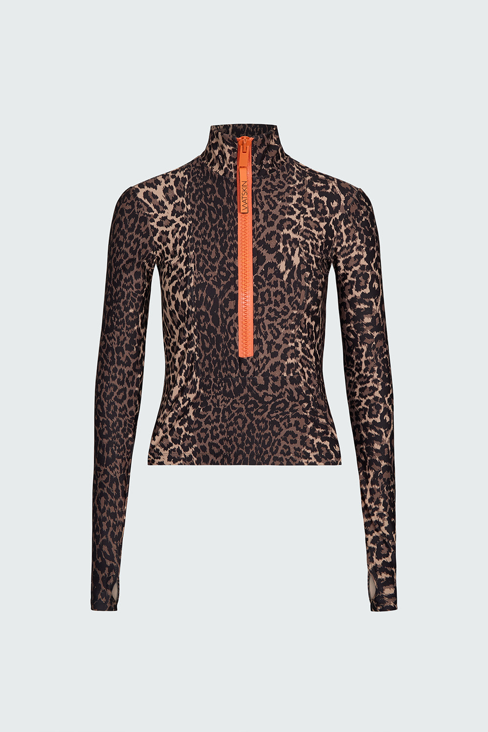 Mia 1/2 Zip Pullover in Leopard – WATSKIN