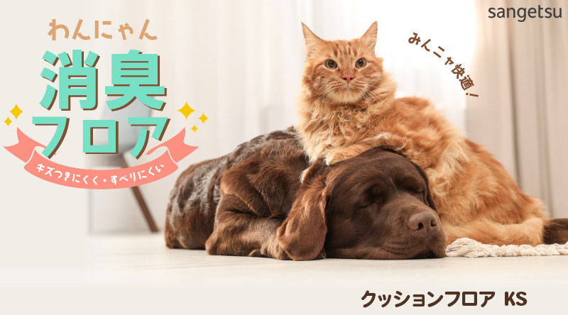 わんにゃん消臭フロア ペット用クッションフロア サンゲツ HW12181