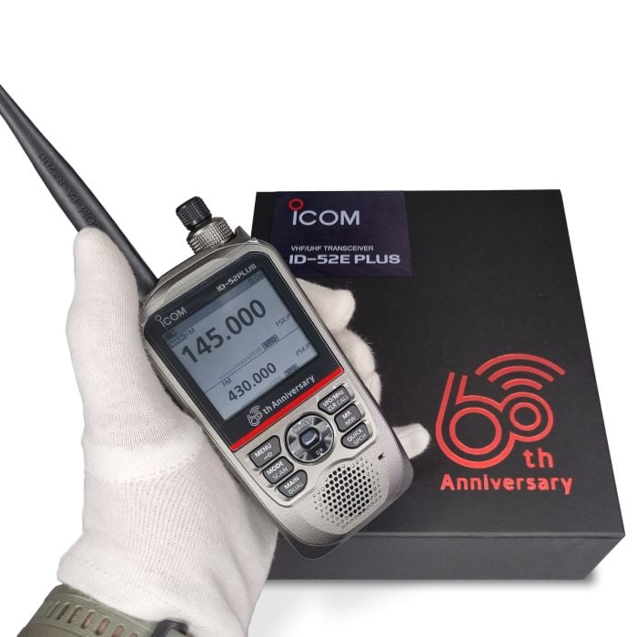 Icom handheld flagship ID-52E PLUS 60th anniversary, order here