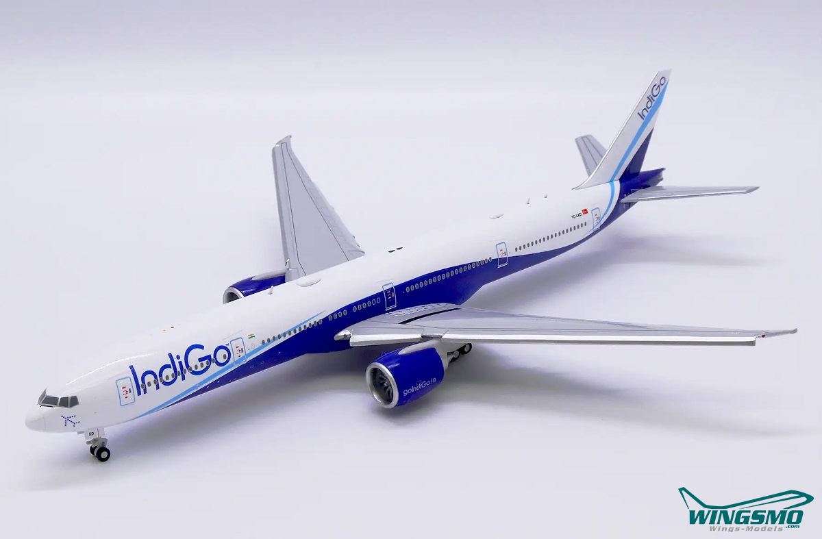 JC Wings IndiGo Boeing 777-300ER TC-LKD Flaps Down Version LH4344A