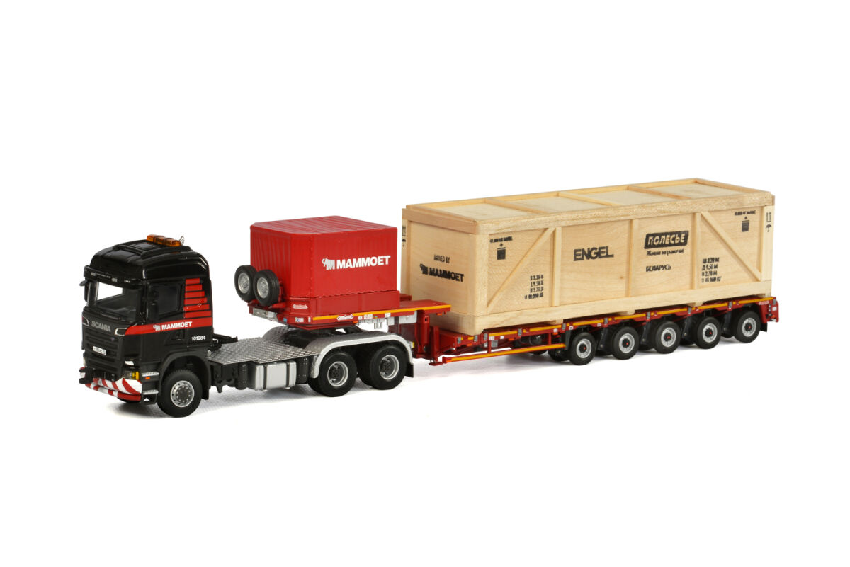 Mammoet; SCANIA R6 STREAMLINE HIGHLINE 6 | WSI Models