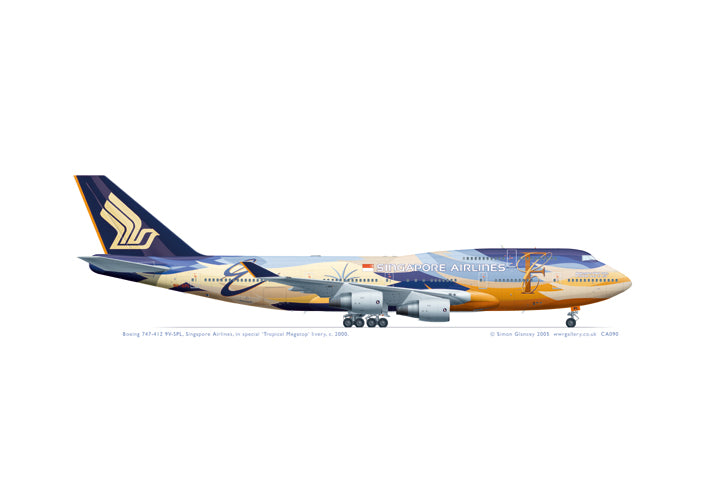 Boeing 747-412 9V-SPL Singapore Airlines – WWR Gallery