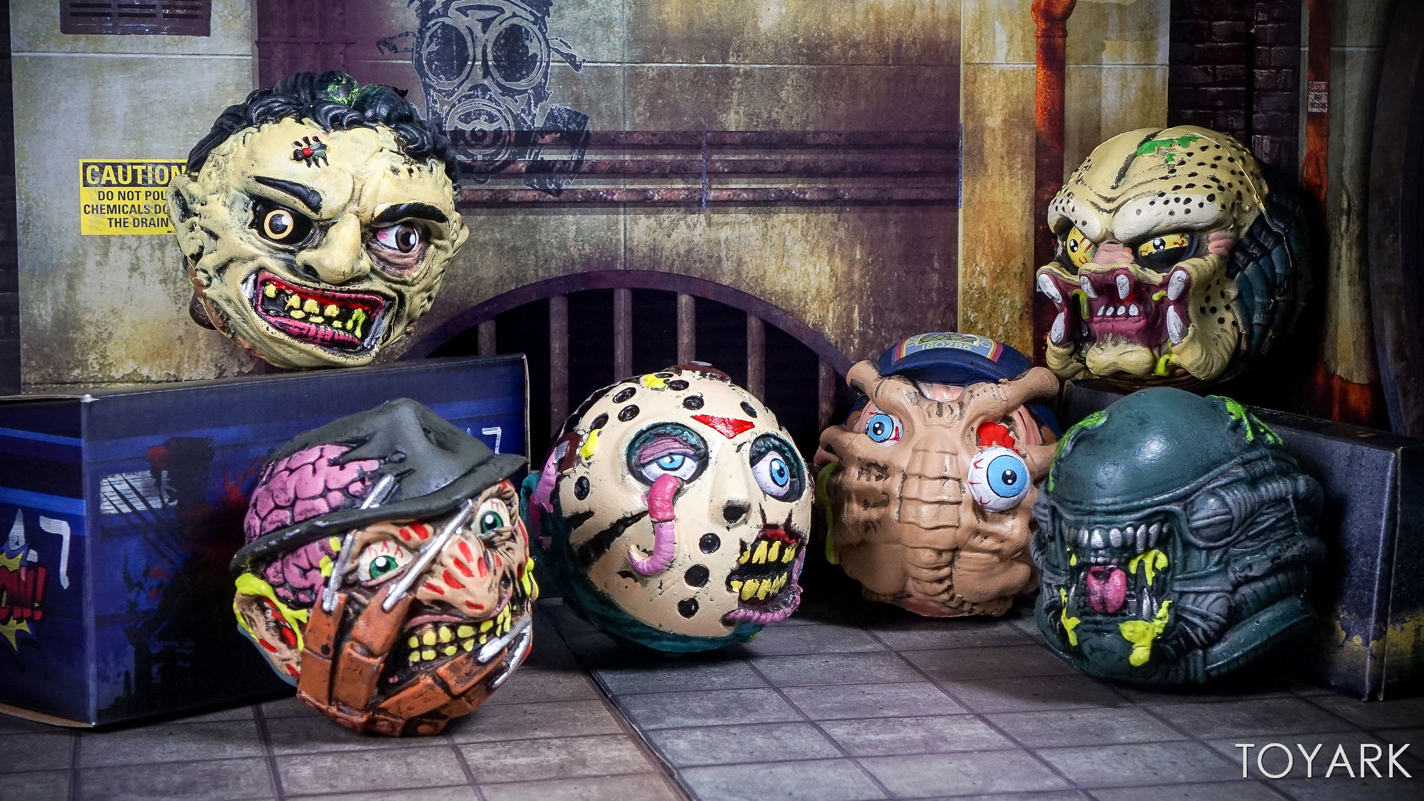 Kidrobot Madballs Horror and Sci-Fi Series - Toyark Photo Shoot