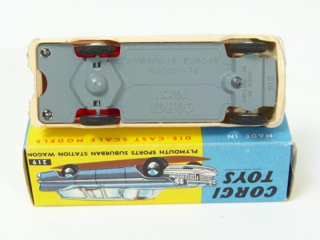 Corgi 219, Plymouth Suburban - Free Price Guide & Review