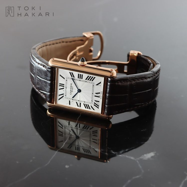 タンク ルイ カルティエ CPCP XL ピンクゴールド | ブランド腕時計専門