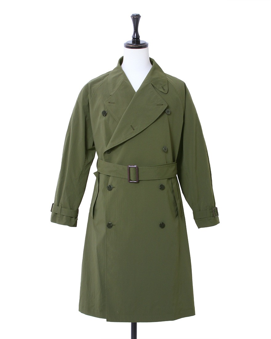 超撥水タイプライター トレンチコート【半裏/無双仕立て】｜ES:S（エス