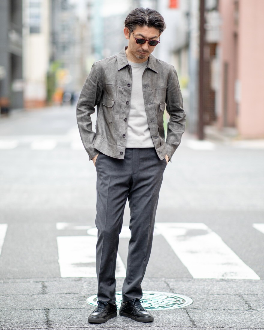 オールレザーコートスニーカー【ULYSE CA/ユリス】｜YOAK（ヨーク