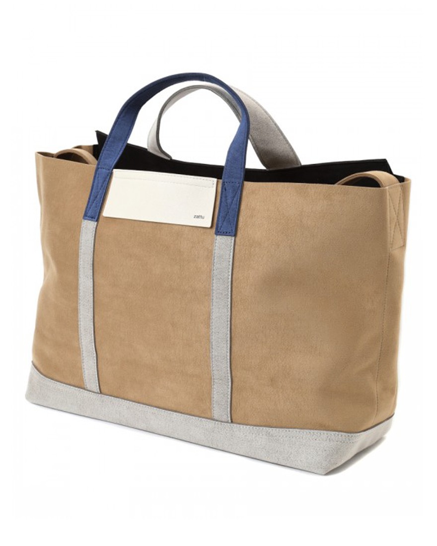 マルチマイクロファイバースエード トートバッグ【MACTO-TO/マック