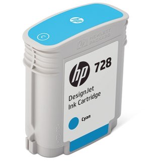 HP 728 インクカートリッジ 純正 □ブラック 3WX30A（旧型番F9J68A