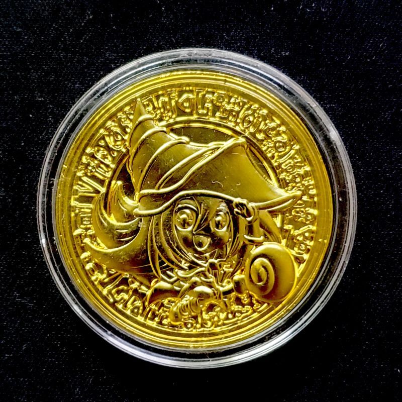 未使用遊戯王 【未使用】遊戯王 ブラックマジシャンガール コイン YCSJ