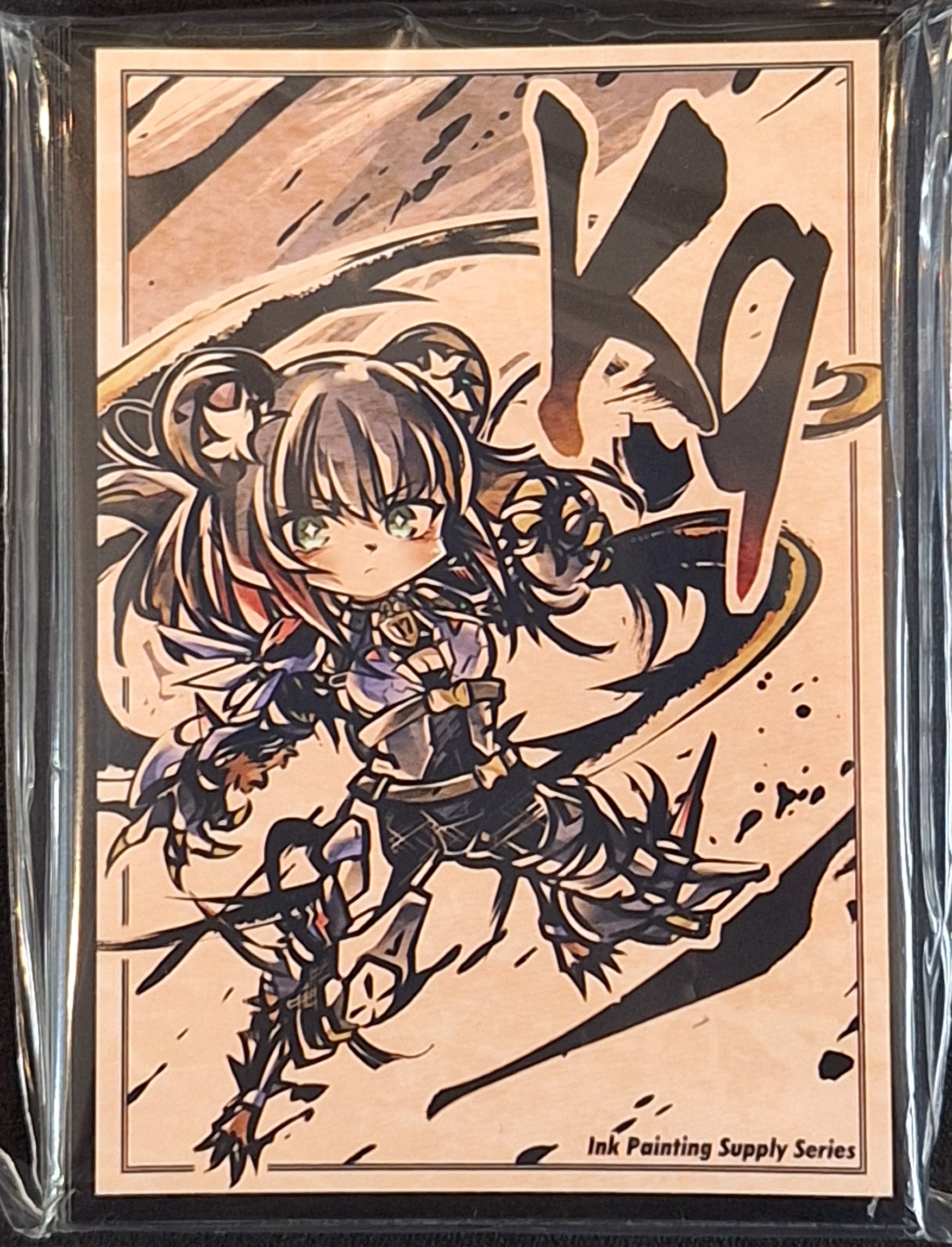 CakeRabbits ミニカードスリーブ 遊戯王 SD墨絵風 K9－17号 イヅナ