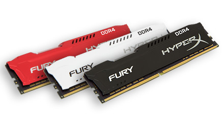 HyperX Expands Its Fury DDR4 Memory Product Line | TechPowerUp