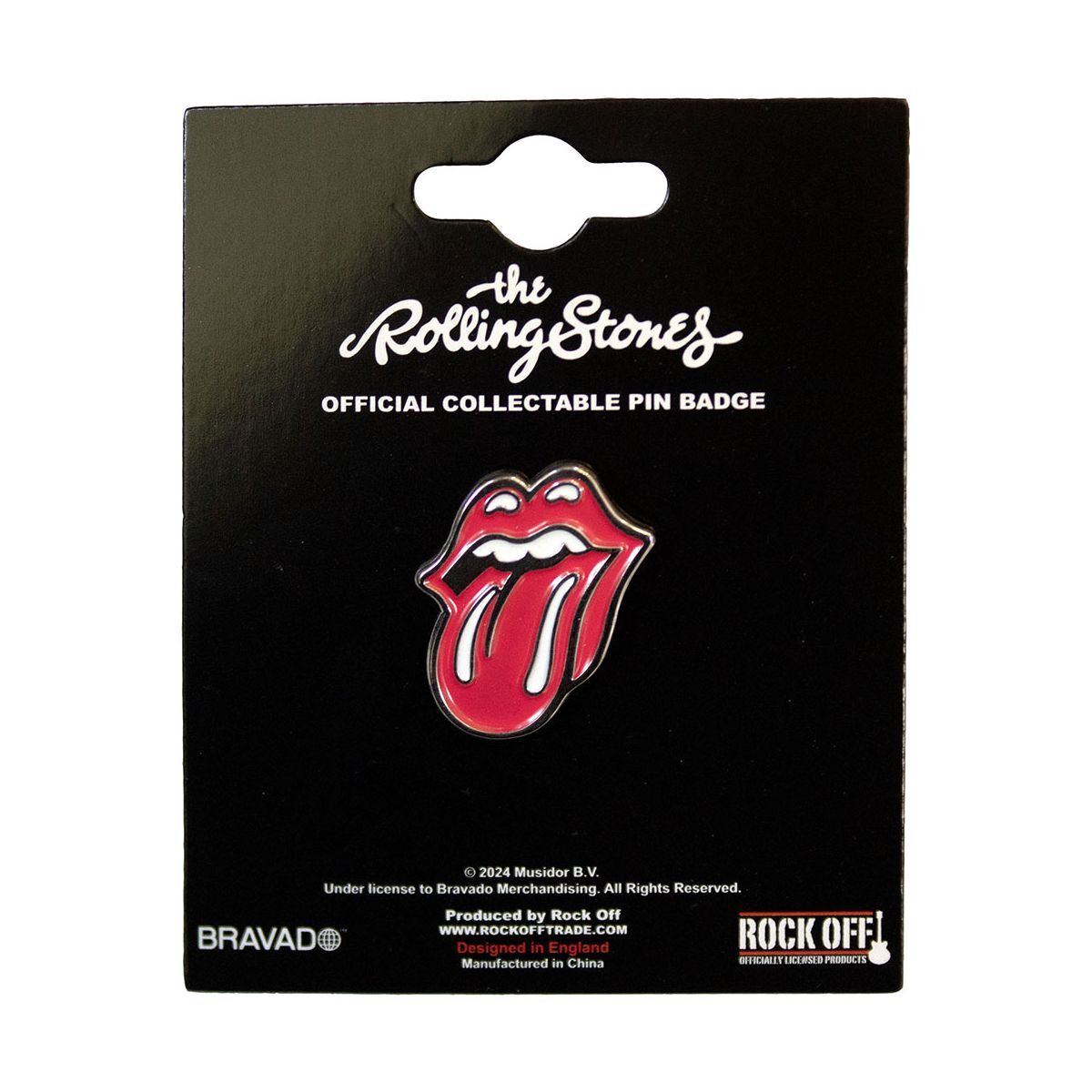 The Rolling Stones メタルピンバッジ ザ・ローリング・ストーンズ