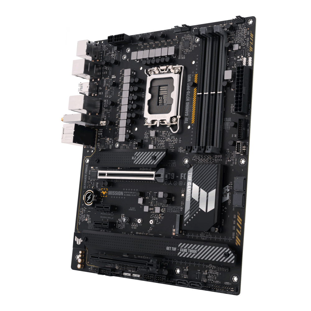 TUF GAMING H770-PRO WIFI ― ASUS インテル® Socket LGA1700 第13世代